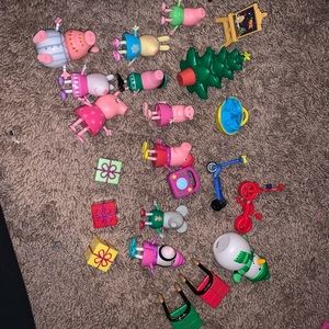 Peppa pig Christmas calendar 2017 & red car